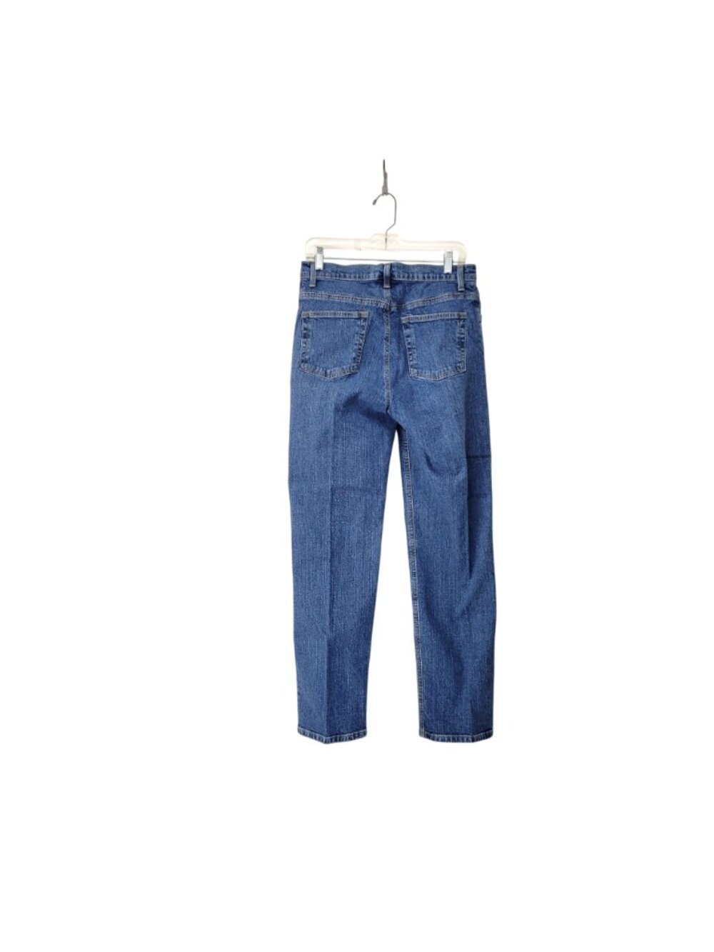 Jones New York Signature Womens Size 10 Straight-Leg Blue Denim Jeans - Picture 6 of 6